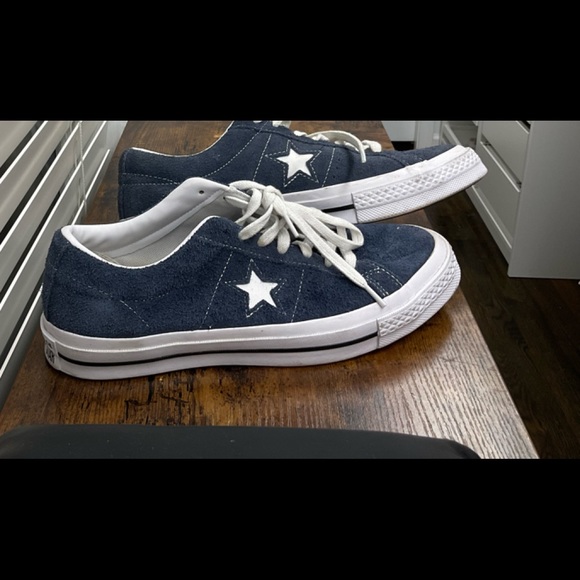 Men’s One Star Ox Premium Suede 'Dark Blue’